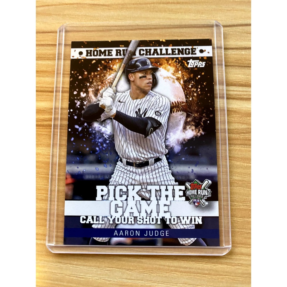 2022 Topps Aaron Judge Home Run Challenge Code Cards #HRC6